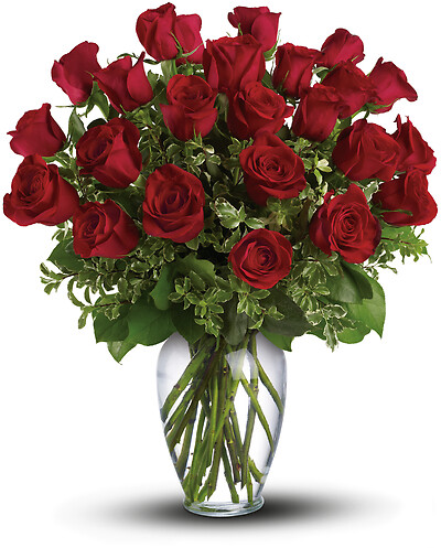 La Vie En Rose - Long Stemmed Red Roses